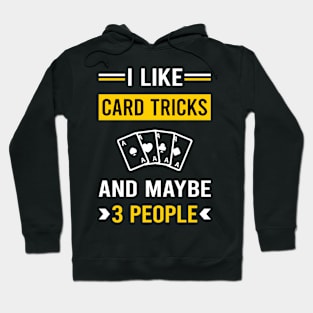 3 People Card Manipulation Trick Tricks Hoodie